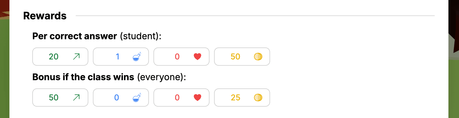 Configuración de aventura de clase